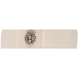 MARQUIS DE LAFAYETTE Silk Ribbon, c. 1824