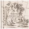 Image 3 : 1758 French & Indian War MAP of NORTH AMERICA by T. Jefferys with Native Indians