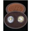 Image 1 : 2001 $5 100th Anniversary The First Wireless Transmission - Guglielmo Marconi Two Coin Set