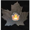 Image 1 : 2016 $20 Coloured Maple Leaf - Maple Leaf Shape