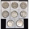 Image 2 : Lot of 8 Canadian Silver Dollars