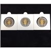 Image 2 : Lot of 3 - Canadian $2 Proof Silver