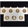 Image 2 : Lot of 7 - $1 Canadian Proof Loonie