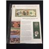 Image 1 : 2003 $2 Grand Canyon National Park Bill & Quarter Collection