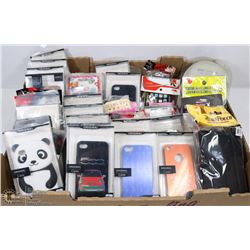 FLAT OF ASSORTED CELL PHONE CASES