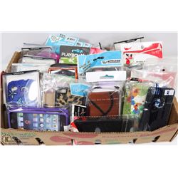 FLAT OF ASSORTED CELL PHONE CASES