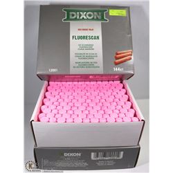 TWO CASES OF DIXON FLUORESCAN UV SCANNABLE