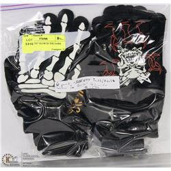 6PK "YOUTH" GLOW IN THE DARK GLOVES