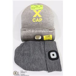 NEW X-CAP TOQUE W/ 4 LED HEADLAMP