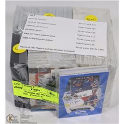 #5- LOT OF ASSORTED HOCKEY CARDS INCL. PINNACLE