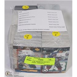 #6- LOT OF ASSORTED HOCKEY CARDS INCL. PINNACLE
