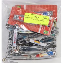LOT OF NAIL CLIPPERS