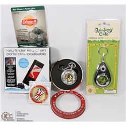 SEALED COLEMAN KEY CHAIN LANTERN #220 W/BATTERIES