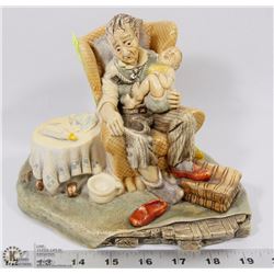 VINTAGE 1973 NATURECRAFT STONEWARE FIGURINE