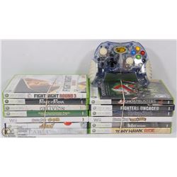 SET OF 11 XBOX 360, GHOSTBUSTERS, ROCK BAND 2