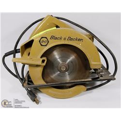 BLACK AND DECKER 7 1/4" CIRCULAR SAW