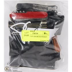 LOT OF ASSORTED POCKET KNIVES