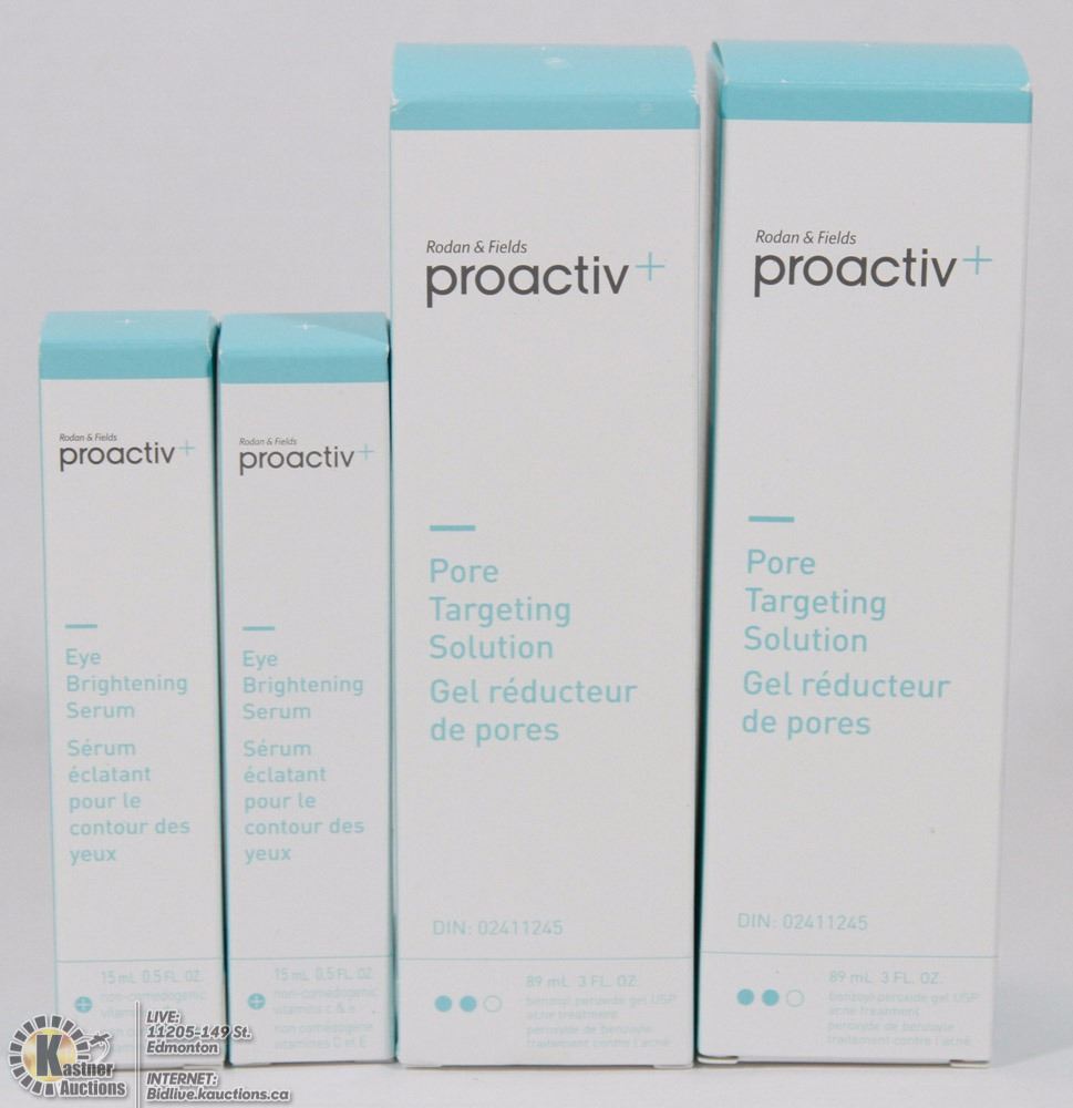 LOT OF PROACTIV SKIN CARE INCL. 2 LARGE