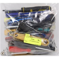 LARGE LOT OF ASSORTED HAND TOOLS