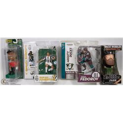 SET OF 3 SPORTS FIGURINES MCFARLANE MIGHTY