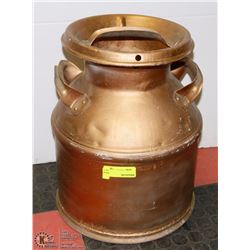 VINTAGE PAINTED CREAMER CAN