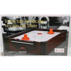NEW TABLE TOP AIR HOCKEY TABLE. HOUSEHOLD