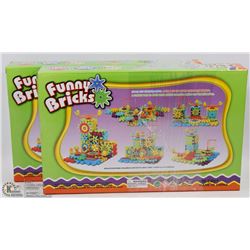 2 NEW 81 PC FUNNY BRICKS