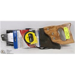 MIKE HOLMES GLOVES PKG. WESTWARD SAW, JET 25'