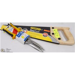 NEW SHORTCUT 15" SAW-JET LONG STRAIGHT CUT SNIPS