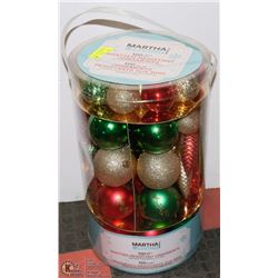 NEW MARTHA STEWART 100 PC SET SHATTER-RESISTANT