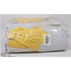 12 PAIRS OF KEVLAR BOB DALE LONG CUFF WORK GLOVES