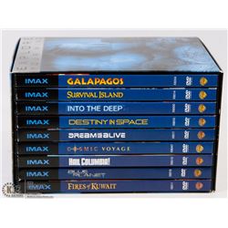 9 DVD IMAX SET.