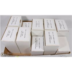 LOT OF 10 UPPER DECK/FLEER HOCKEY SETS.