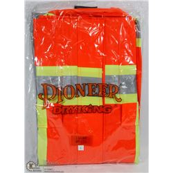 PIONEER DRYKING HI-VIS WORK JACKET SIZE LARGE