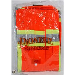 PIONEER DRYKING HI-VIS WORK JACKET SIZE LARGE