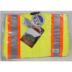 PIONEER HI-VIS NAILHEAD RIPSTOP POLYESTER JACKET