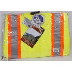 PIONEER HI-VIS NAILHEAD RIPSTOP POLYESTER JACKET