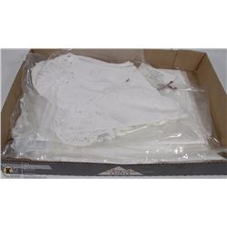 LOT OF NEW HANDMADE "LINENS & LACE" LINENS