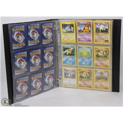 BLACK BINDER WITH 108 COLLECTIBLE
