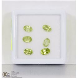 #6-NATURAL GREEN PERIDOT GEMSTONE
