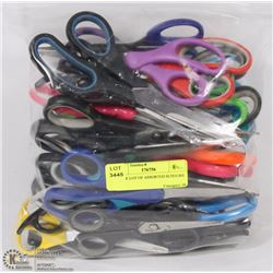 LARGE LOT OF ASSORTED SCISSORS