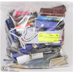 LARGE LOT OF ASSORTED LIGHTERS