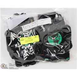 6PK GLOW IN THE DARK YOUTH/ADULT GLOVES