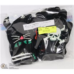 6PK GLOW IN THE DARK YOUTH/ADULT GLOVES