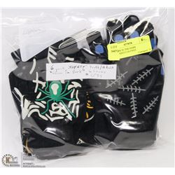 6PK GLOW IN THE DARK YOUTH/ADULT GLOVES