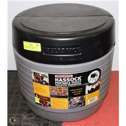 RELIANCE HASSOCK PORTABLE CAMPING TOILET - NEW
