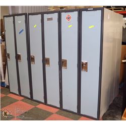 LOT OF 16 OVERSIZED LOCKERS