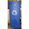 Image 1 : STACK OF 2 BLUE RECYCLE BINS