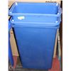 Image 1 : STACK OF 3 BLUE RECYCLE BINS