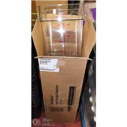 CASE OF 6 NEW 20L- LIQUID BINS